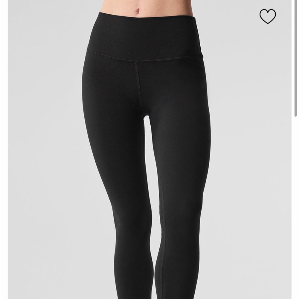 Alo black leggings in size XS